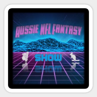 Aussie NFL Cyberspace Sticker